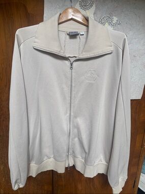 Puma Beige Lightweight Zip-Up Jacket